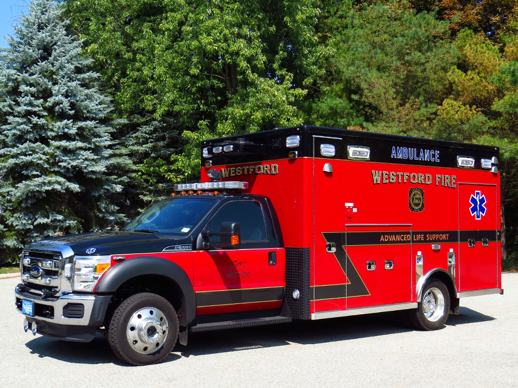 Town of Westford Fire Department Life Line Emergency Vehicles